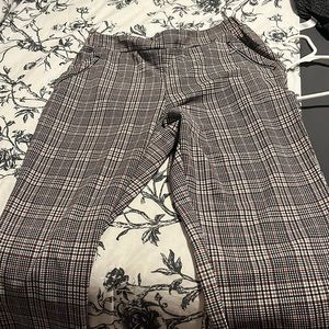 Plaid pants